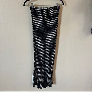 Topshop Polka Dot Slip Skirt - Size US 4